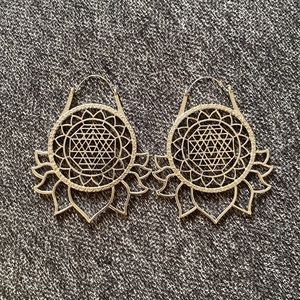 Ask & Embla Elta Lotus Inca Earrings